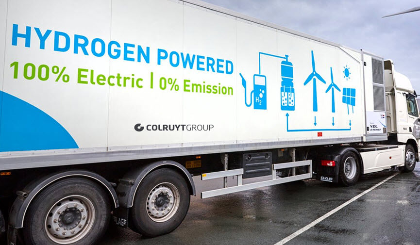 Colruyt Group Hydrogen Trucks